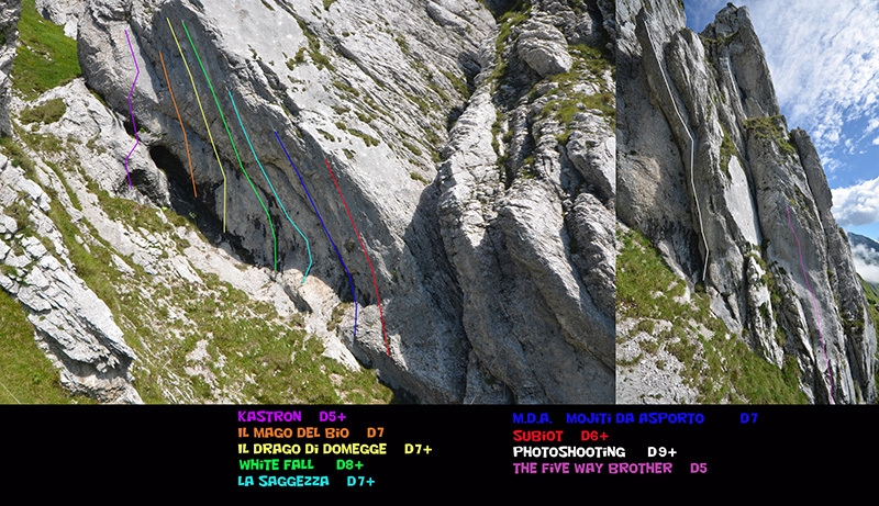 Stortoland, Monte Dolada, Alpago