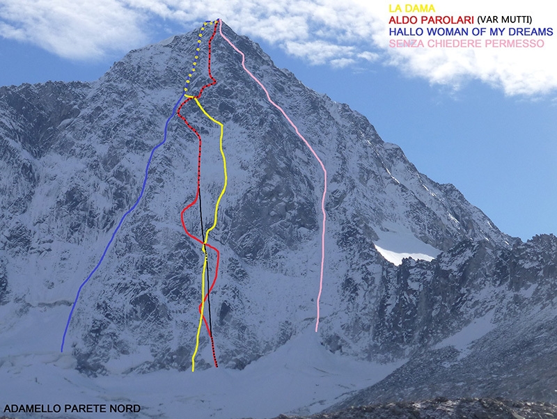 Monte Adamello, Daniele Frialdi, Marco Verzeletti