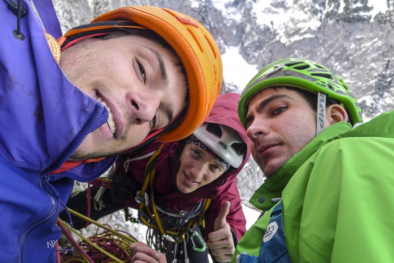 Travnik, Slovenia, Matevz Mrak, Matevz Vukotic e Nejc Marcic