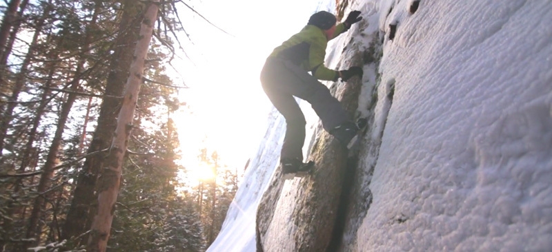 Stolby winter bouldering Festival, Siberia