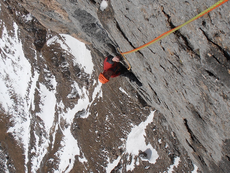 40 anni per il Falier, Marmolada, prima invernale per Ruggero Zardini e Alessandro Rudatis