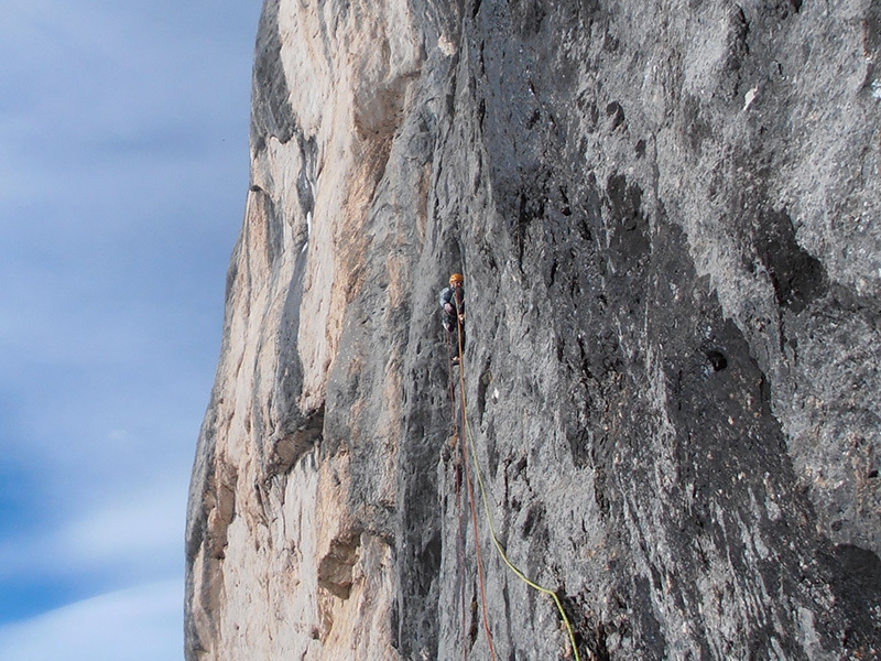 40 anni per il Falier, Marmolada, Ruggero Zardini, Alessandro Rudatis first winter ascent