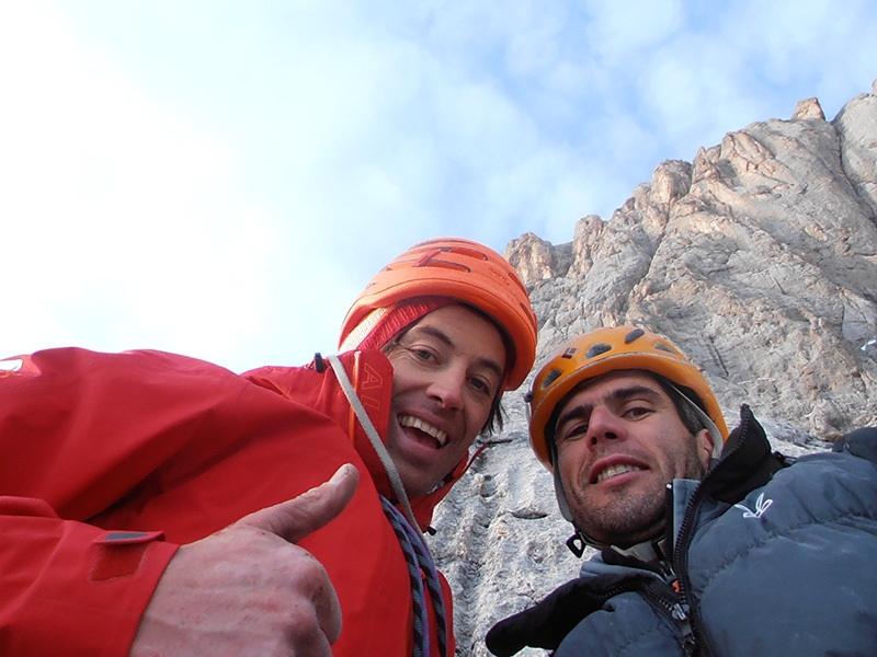 40 anni per il Falier, Marmolada, prima invernale per Ruggero Zardini e Alessandro Rudatis