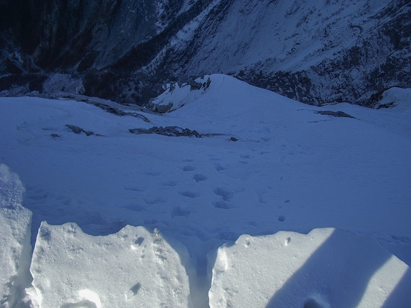 Apuane alpinismo invernale