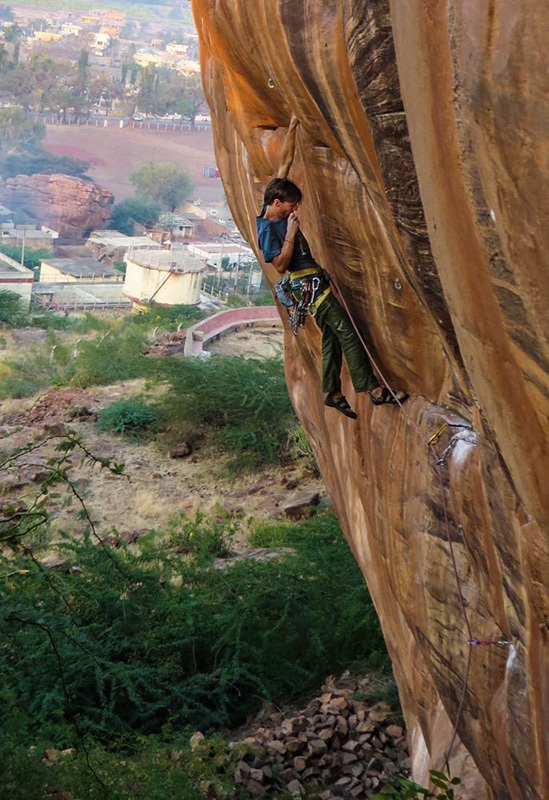 Nicolas Favresse, Badami, India