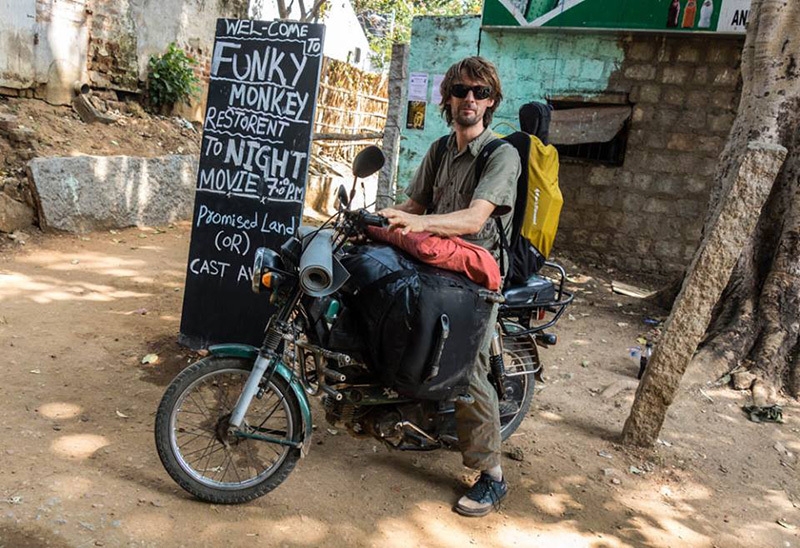 Nicolas Favresse, Badami, India