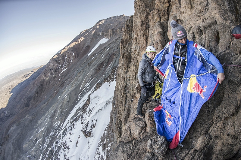 Valery Rozov Kilimanjaro BASE jump