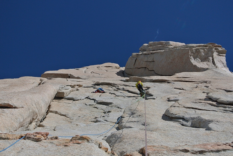 Fitz Roy Ragni route, Patagonia