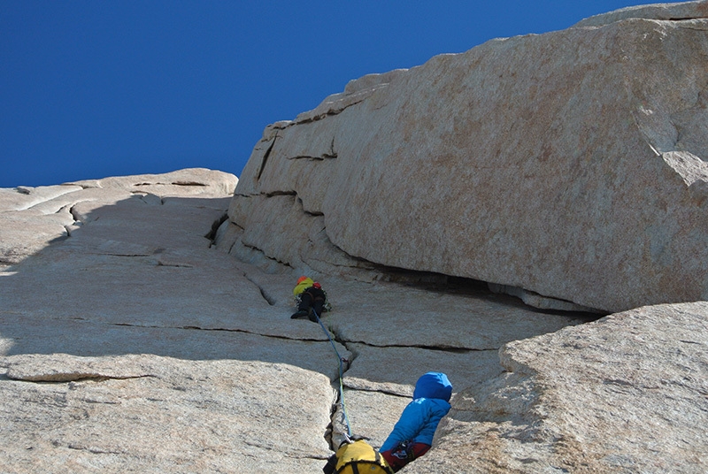 Fitz Roy Ragni route, Patagonia