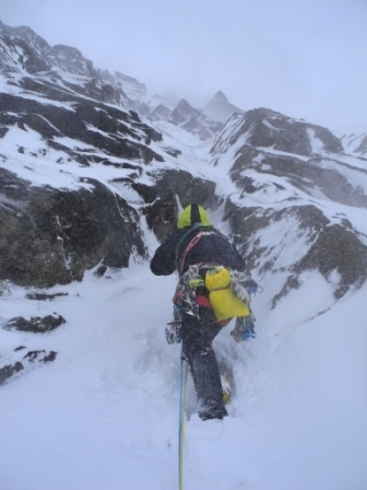 Scotland winter climbing