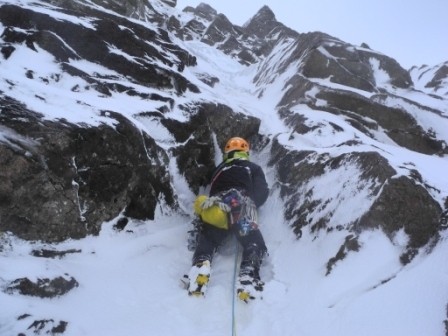 Scozia arrampicata invernale, Gian Luca Cavalli, Marcello Sanguineti