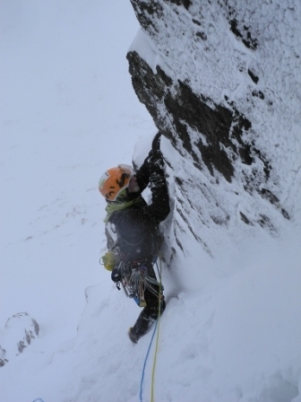 Scotland winter climbing