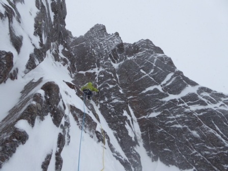 Scotland winter climbing