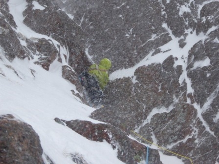 Scotland winter climbing