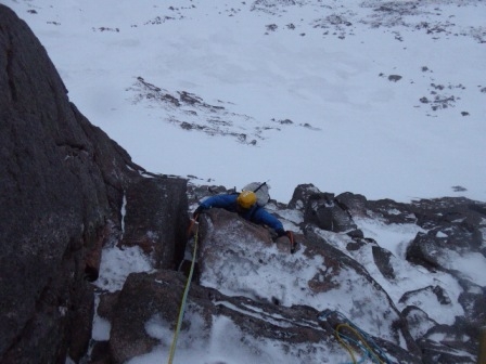 Scotland winter climbing