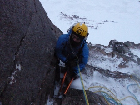 Scotland winter climbing