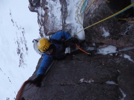 Scotland winter climbing