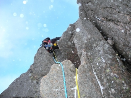 Scotland winter climbing