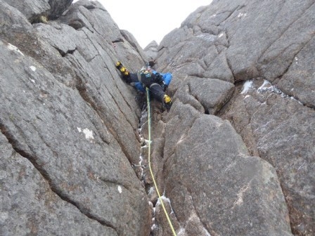 Scotland winter climbing