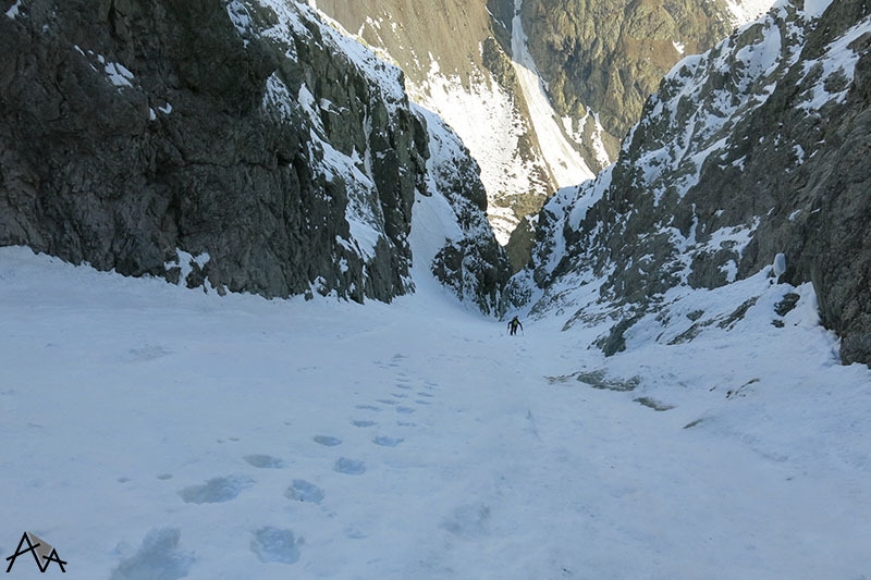 Breche Victor Chaud, Couloir Pèlas Verney, Ecrins