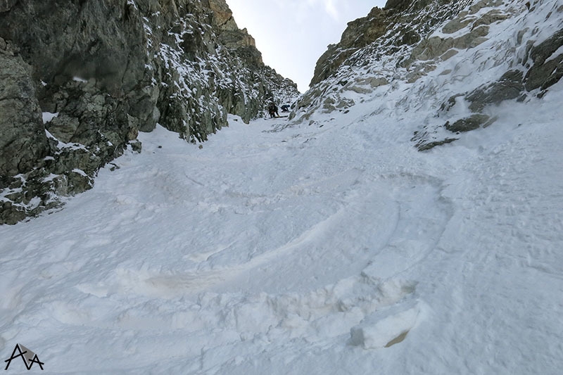 Breche Victor Chaud, Couloir Pèlas Verney, Ecrins