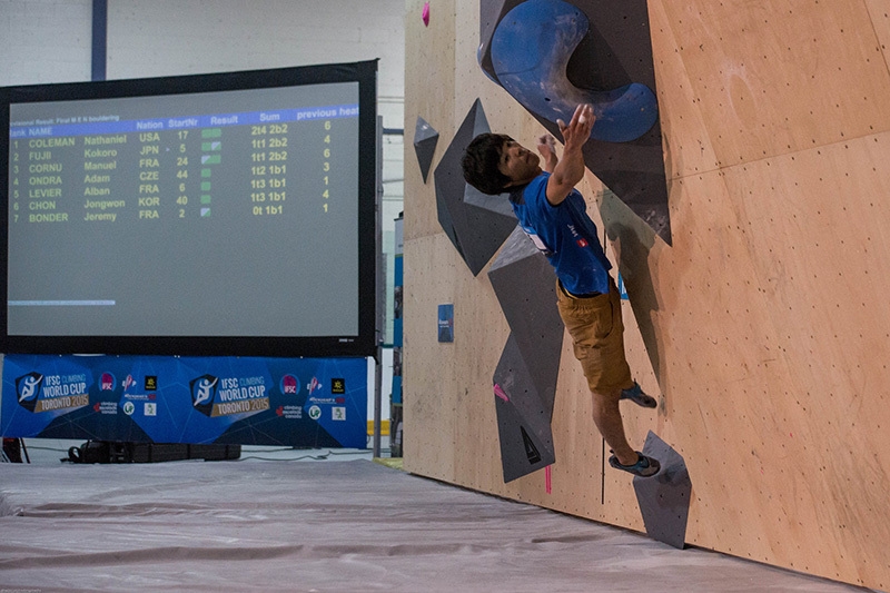 Coppa del Mondo Boulder 2015 - Toronto