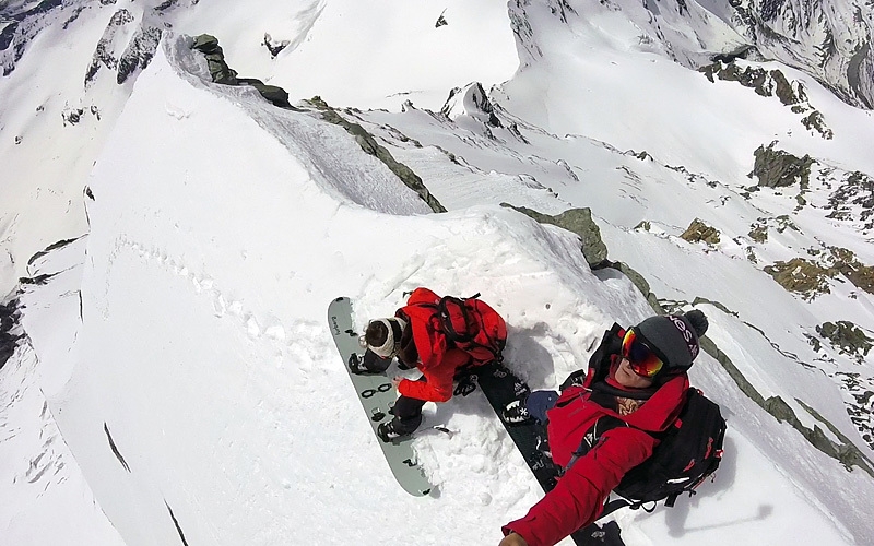 Grand Combin de Grafenière, Davide Capozzi, Julien Herry, Denis Trento