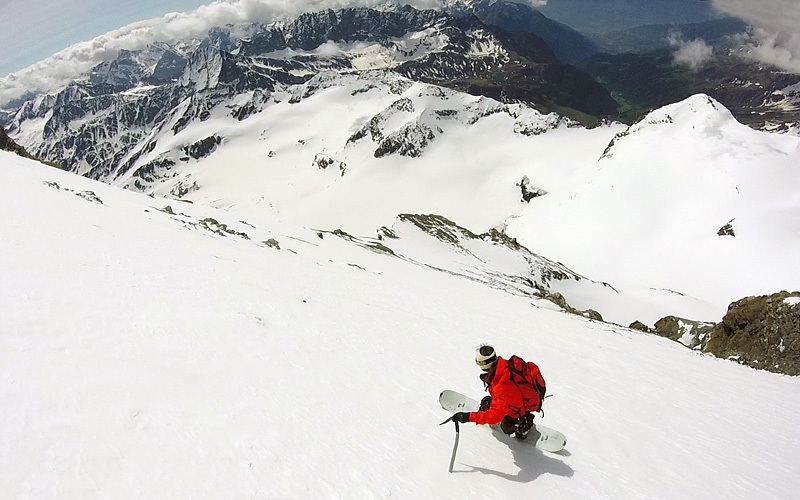 Grand Combin de Grafenière, Davide Capozzi, Julien Herry, Denis Trento