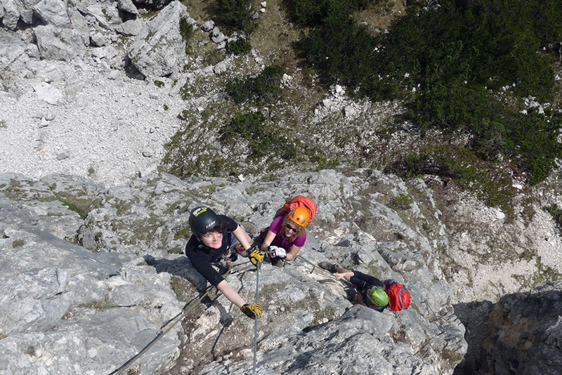 Ra Bujela - Via ferrata Maria e Andrea Ferrari, Dolomiti