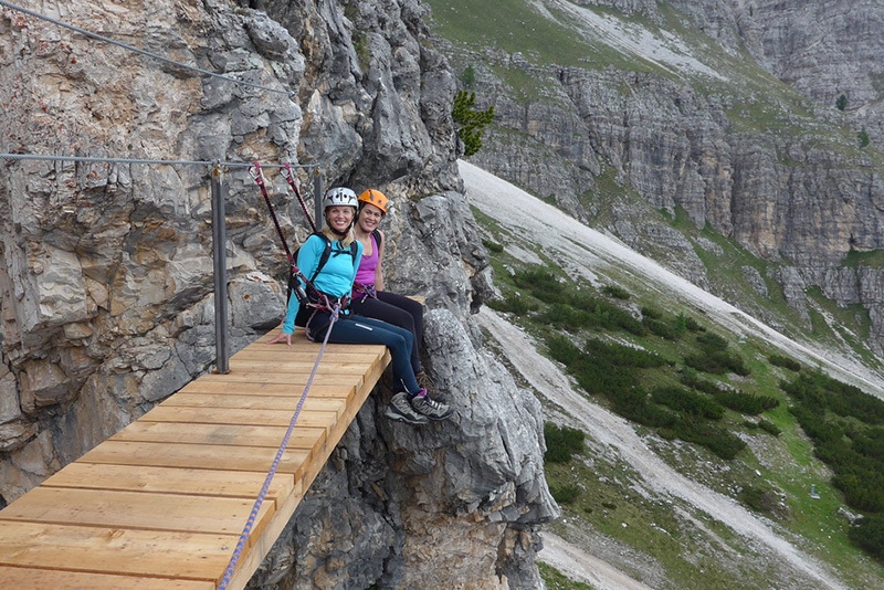 Ra Bujela - Via ferrata Maria e Andrea Ferrari, Dolomites