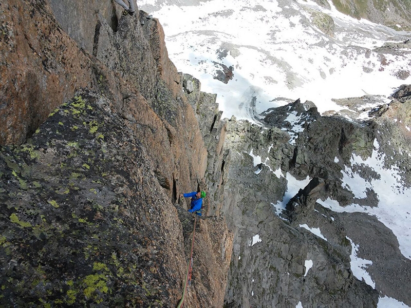 Becco Meridionale della Tribolazione, Gran Paradiso, Via Machetto - Re