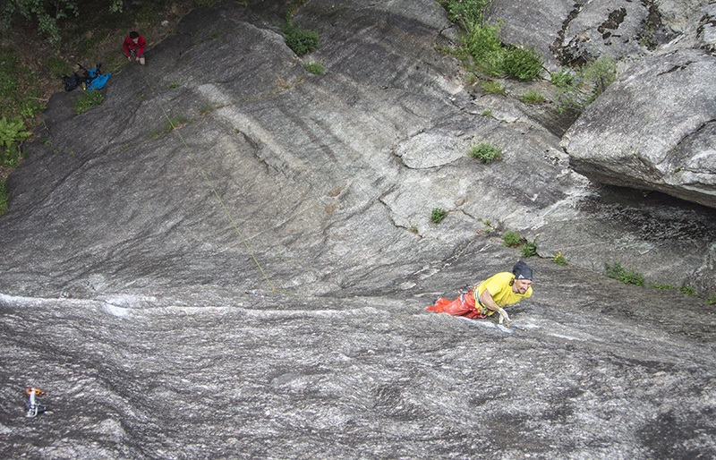 Val di Mello, Scoglio della Metamorfosi, Io non ho paura