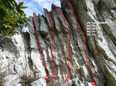 Miroglio boulder, palestra dei Distretti, Beppino Avagnina