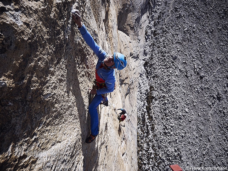 La Esfinge, Cordillera Blanca, Peru, Simon Gietl, Roger Schäli