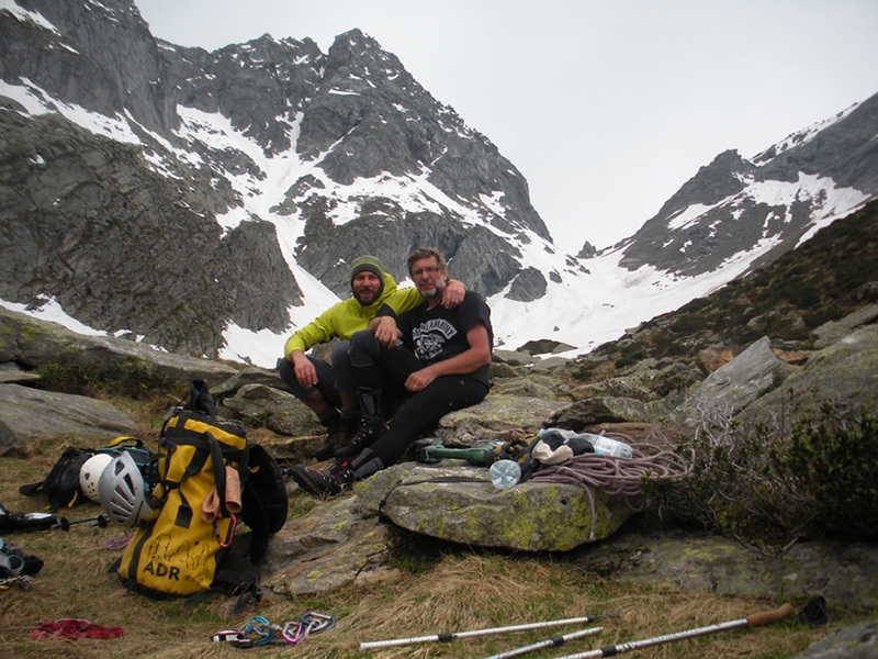 Cima della Freghera, Val Formazza, Alpi Lepontine, Tommaso Salvadori, Claudio Castiglione