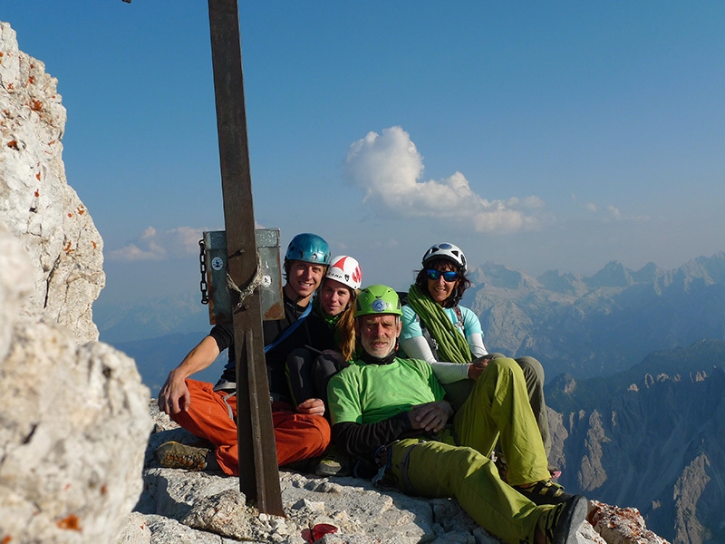 Maja Vidmar in Dolomiti