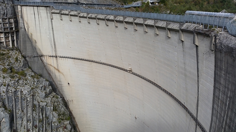 Via ferrata del Vajont, via ferrata della Memoria