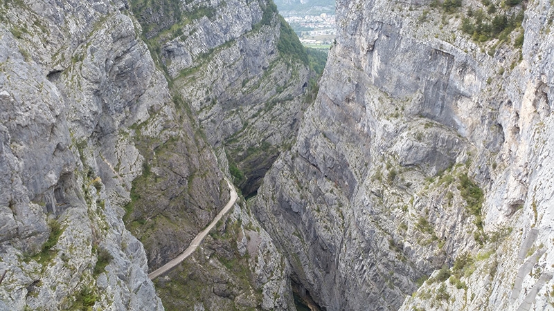 Via ferrata del Vajont, via ferrata della Memoria