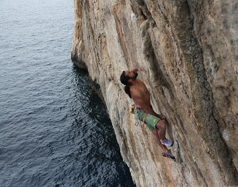 Alexander Huber, Capo Monte Santo, Sardinia