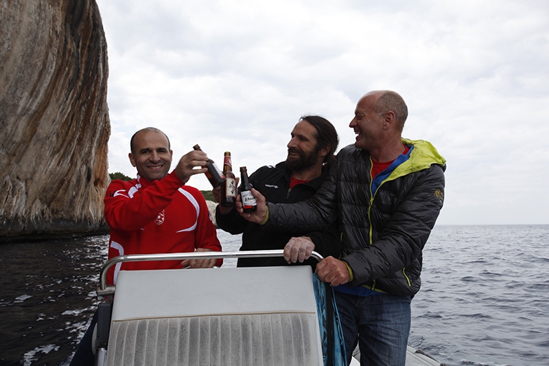 Alexander Huber, Capo Monte Santo, Sardegna