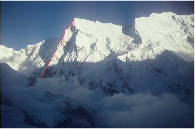 Talung, Himalaya, Nepal, Nikita Balabanov, Mikhail Fomin