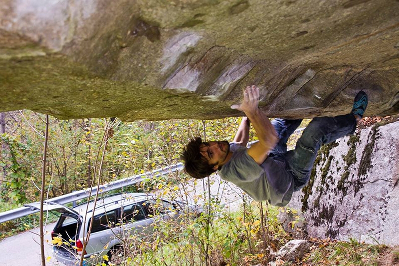 Niccolò Ceria, Gaby boulder in Valle d'Aosta