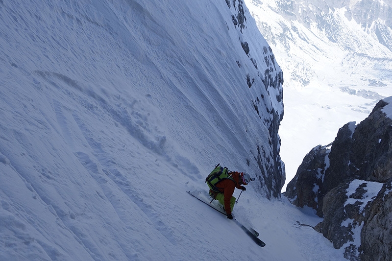 Antelao, Dolomites, Canalone Oppel, Carlo Cosi, Giovanni Zaccaria