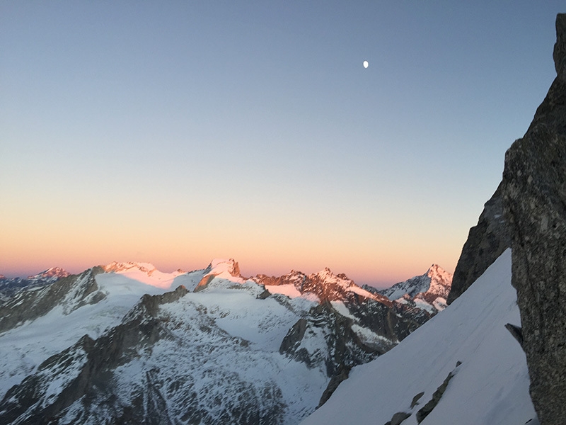 Primo concatenamento invernale delle Sciore