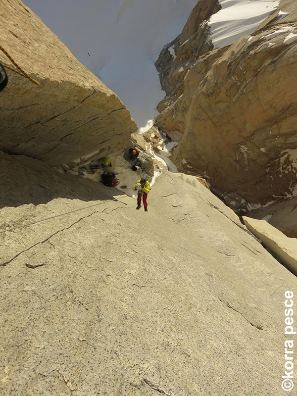 Psycho Vertical, Torre Egger, Patagonia