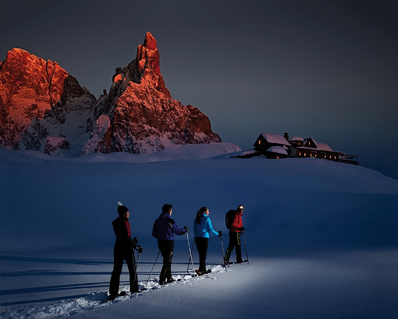 Rifugi in Trentino d'inverno