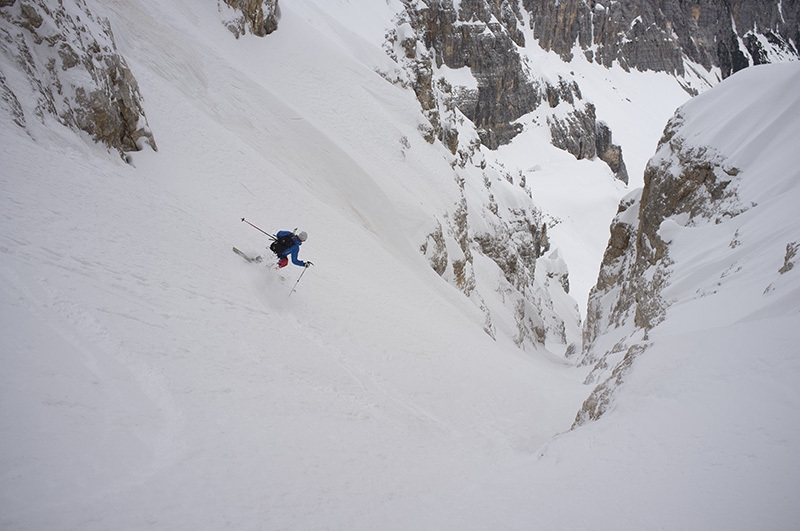 Steep skiing and ski mountaineering. The 3000ers in the Dolomites