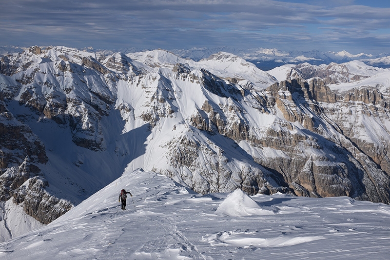 Steep skiing and ski mountaineering. The 3000ers in the Dolomites