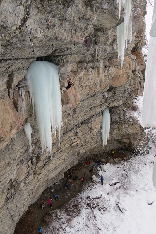 Lucie Hrozova, Saphira, The Fang Amphitheater, Vail, Colorado, USA.