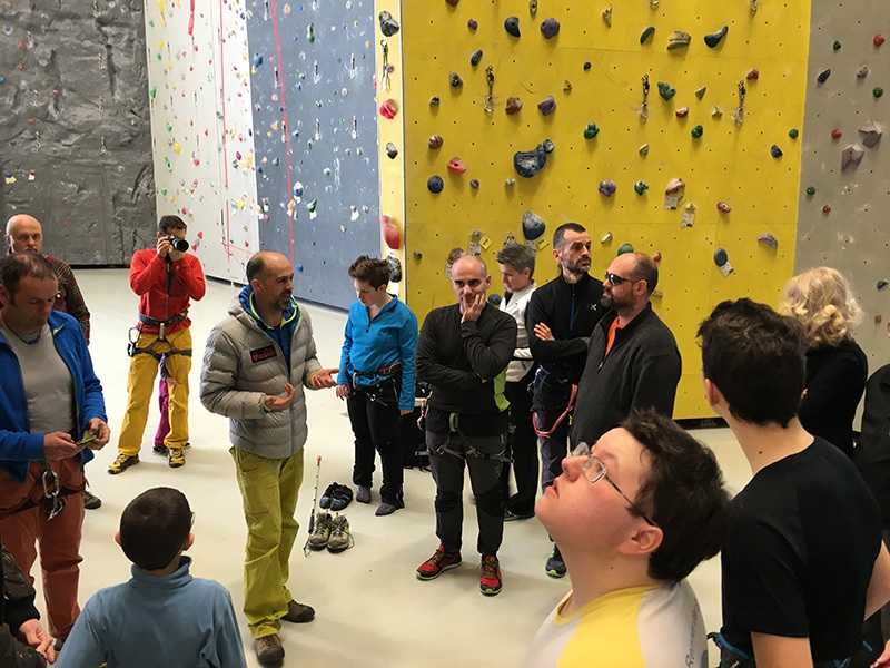 conTatto Verticale - la prima giornata italiana dell’arrampicata per non vedenti